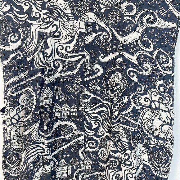 Anthro Moulinette Soeurs Swirling Villages dress - Picture 8 of 8